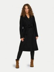 ONLY Płaszcz przejściowy Alvilda 15314362 Czarny Regular Fit. Czarne płaszcze Only, s, bez wzorów, z syntetyku, bez kaptura. Za 329.99 zł.