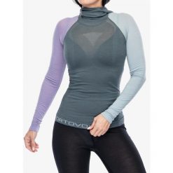 Bluza termoaktywna damska Ortovox 120 Comp Light Hoody. Czarne bielizna sportowa ORTOVOX, bez wzorów. Za 497.99 zł.