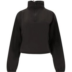 Kurtka damska Athlecia Sharma. Czarne kurtki sportowe Athlecia, bez wzorów, bez kaptura. Za 261.50 zł.