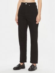 Calvin Klein Jeansy K20K205064 Czarny Straight Fit. Czarne jeansy Calvin Klein, bez wzorów. Za 379.99 zł.