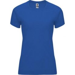 Damska Koszulka Sportowa Z Krótkim Rękawem Bahrain. Niebieskie koszulki sportowe ROLY, bez wzorów, bez ramiączek, trekkingowe. Za 43.99 zł.