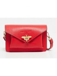 Christian Laurier Skórzana torebka "Roxane" w kolorze czerwonym - 20 x 12 x 5,5 cm rozmiar: onesize. Czerwone torby na ramię Christian Laurier, bez wzorów, z materiału, na ramię, bez dodatków. Za 234.95 zł.