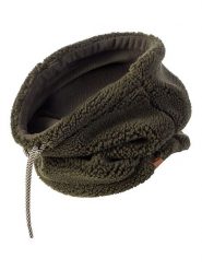 Camel Active Pluszowy szal-koło w kolorze khaki rozmiar: onesize. Brązowe szaliki Camel Active, z aplikacjami, ze skóry. Za 96.37 zł.