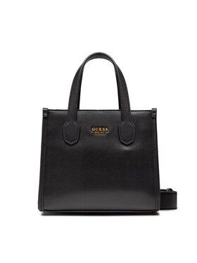 Torebka Guess. Brązowe torebki klasyczne Guess, z aplikacjami, bez dodatków. Za 419.99 zł.