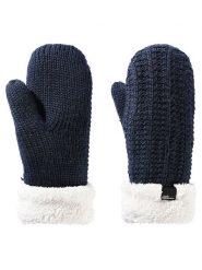 Jack Wolfskin Rękawiczki "Highloft" w kolorze granatowym rozmiar: M. Niebieskie rękawiczki Jack Wolfskin, bez wzorów, z materiału. Za 182.88 zł.