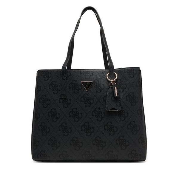 Torebka Guess. Szare shopper Guess, z aplikacjami, bez dodatków. Za 433.99 zł.