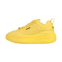 Buty sportowe Sneakersy damskie, Superbubble Wmn. Żółte obuwie sportowe Fila, z gumy, bez zapięcia, trekkingowe. W wyprzedaży za 309.40 zł.