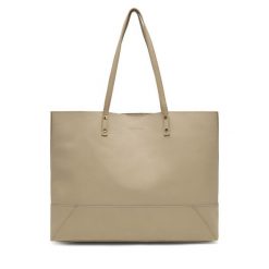 Torebka Jenny Fairy. Brązowe shopper Jenny Fairy, bez wzorów, bez dodatków. Za 129.99 zł.