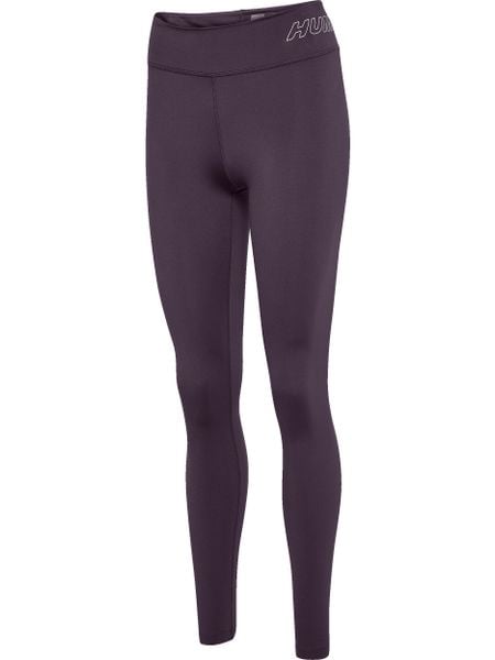 Damskie legginsy Hummel Te Fundamental. Fioletowe legginsy Hummel, m, bez wzorów, z jersey. Za 165.00 zł.