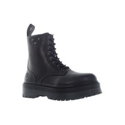 Trapery damskie LUMBERJACK ELYSE. Czarne trapery i śniegowce Lumberjack. Za 249.99 zł.