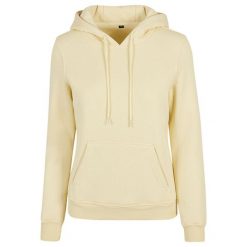 Damska Bluza Z Kapturem. Żółte bluzy BUILD YOUR BRAND, xl, bez wzorów, z kapturem. Za 158.99 zł.
