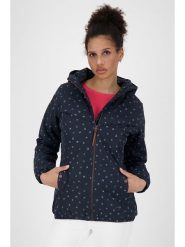 Alife and kickin Kurtka przejściowa "Black MambaAK" w kolorze granatowym rozmiar: S. Niebieskie kurtki Alife and Kickin, s, z aplikacjami, ze skóry, bez kaptura. Za 231.13 zł.