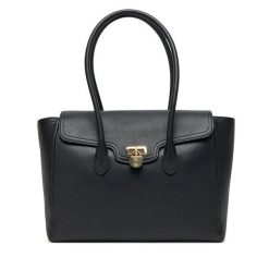 Torebka LAUREN RALPH LAUREN. Czarne torebki klasyczne Lauren Ralph Lauren, bez wzorów, bez dodatków. Za 1,679.00 zł.