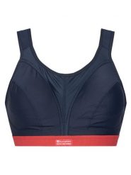 Shock Absorber Biustonosz sportowy CHAMPION U10035 Granatowy. Niebieskie bielizna sportowa Shock Absorber, bez wzorów, z syntetyku. Za 249.99 zł.