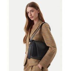 Torebka Tory Burch. Czarne torebki klasyczne Tory Burch, bez wzorów, bez dodatków. Za 2,189.00 zł.