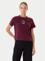Vero Moda T-Shirt Sara 10311633 Fioletowy Regular Fit. Fioletowe t-shirty Vero Moda, m, bez wzorów, z bawełny, bez kołnierzyka, bez ramiączek. Za 99.99 zł.