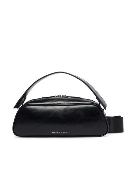 Armani Exchange Torebka XW003024 AF26574 UC001 Czarny. Czarne torebki klasyczne Armani Exchange, bez wzorów, ze skóry, bez dodatków. Za 539.99 zł.
