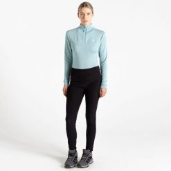 Legginsy turystyczne damskie Mountain Series. Brązowe legginsy Dare 2b, bez wzorów, z elastanu. W wyprzedaży za 279.99 zł.