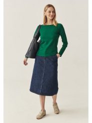 TATUUM Koszulka w kolorze zielonym rozmiar: L. Zielone bluzki Tatuum, l, bez wzorów, bez kołnierzyka, bez ramiączek. Za 82.64 zł.