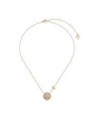 Guess Naszyjnik JUBN05 502JW Złoty. Żółte naszyjniki Guess, metalowe. Za 349.99 zł.