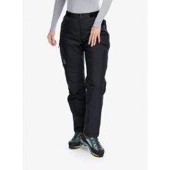 Spodnie ocieplane damskie Haglofs Mimic Silver Pant. Czarne spodnie narciarskie Haglöfs, bez wzorów, narciarskie. Za 560.99 zł.