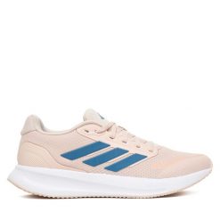 Buty do biegania adidas. Czerwone obuwie sportowe Adidas, bez zapięcia, do biegania. Za 259.99 zł.