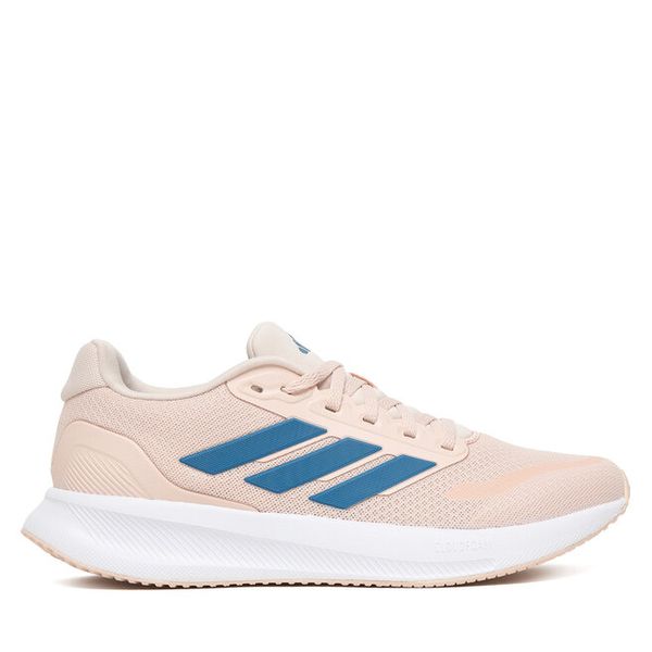 Buty do biegania adidas. Czerwone obuwie sportowe Adidas, bez zapięcia, do biegania. Za 229.99 zł.