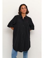 Kaffe Bluzka w kolorze czarnym rozmiar: 42. Czarne bluzki Kaffe, bez wzorów, z bawełny, bez kołnierzyka, bez ramiączek. Za 78.99 zł.