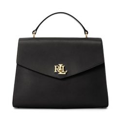 Torebka LAUREN RALPH LAUREN. Czarne torebki klasyczne Lauren Ralph Lauren, bez wzorów, bez dodatków. Za 2,249.00 zł.