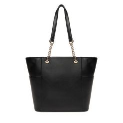 Torebka JENNY. Czarne torebki klasyczne Jenny, bez wzorów, bez dodatków. Za 149.99 zł.