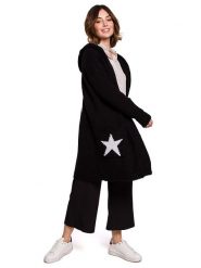 Be Wear Kardigan w kolorze czarnym rozmiar: L/XL. Czarne kardigany Be Wear, l, bez wzorów. Za 114.44 zł.