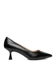 JENNY Szpilki CEO-CD24-212-1 Czarny. Czarne szpilki Jenny, bez wzorów, z materiału, bez obcasa, na szpilce, bez zapięcia. Za 129.99 zł.