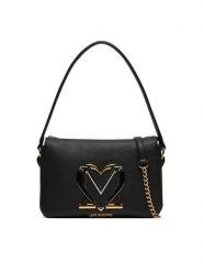 LOVE MOSCHINO Torebka JC4328PP0LKN0000 Czarny. Czarne torebki klasyczne Love Moschino, bez wzorów, ze skóry, bez dodatków. Za 819.99 zł.