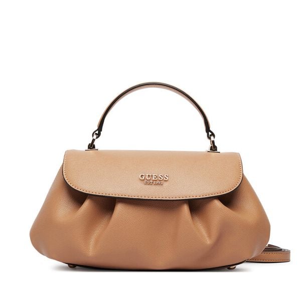 Torebka Guess. Brązowe torebki klasyczne Guess, z aplikacjami, bez dodatków. Za 544.99 zł.