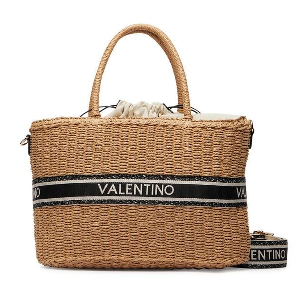 Torebka Valentino. Brązowe torebki klasyczne Valentino, bez wzorów, bez dodatków. Za 611.99 zł.
