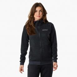Bluza treningowa damska Swedemount Training Logo Zip Hood II szybkoschnąca. Brązowe bluzy SWEDEMOUNT, bez wzorów, bez kaptura. Za 249.99 zł.