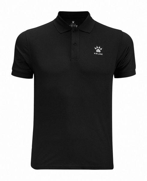 Kelme Polo Manga Corta Basic Negro Unisex. Czarne koszulki polo Kelme, m, bez wzorów, z poliesteru, bez kołnierzyka, bez ramiączek. Za 86.35 zł.
