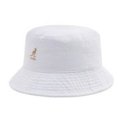Kapelusz Kangol. Białe kapelusze Kangol, bez wzorów. Za 259.99 zł.