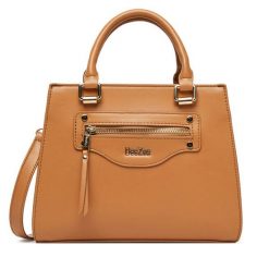 Torebka DeeZee. Brązowe torebki klasyczne DeeZee, bez wzorów, bez dodatków. Za 129.99 zł.