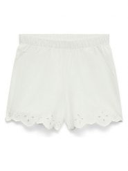 Vero Moda Szorty w kolorze białym rozmiar: XS. Białe szorty Vero Moda, bez wzorów, z bawełny, z podwyższonym stanem. Za 76.95 zł.