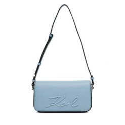 Torebka KARL LAGERFELD. Niebieskie torebki klasyczne KARL LAGERFELD, bez wzorów, bez dodatków. Za 649.99 zł.