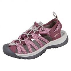 Buty trekkingowe damskie Keen Whisper. Czerwone trekkingi Keen, z materiału, trekkingowe. Za 661.00 zł.