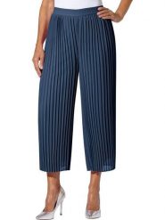 WITT WEIDEN Spodnie w kolorze granatowym rozmiar: 40. Niebieskie spodnie materiałowe WITT WEIDEN, bez wzorów, z materiału, z podwyższonym stanem. Za 69.99 zł.