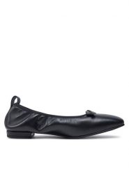 ALOHAS Baleriny Freya S100503 Czarny. Czarne baleriny ALOHAS, bez wzorów, ze skóry, bez obcasa. Za 399.99 zł.