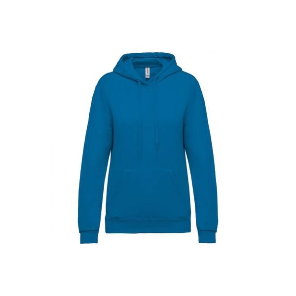 Bluza damska z kapturem Kariban. Niebieskie bluzy KARIBAN, xl, bez wzorów, z bawełny, z kapturem. Za 139.00 zł.