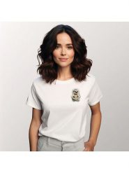 WOOOP Koszulka "Sloth meditate" w kolorze białym rozmiar: XL. Białe bluzki Wooop, xl, bez wzorów, z bawełny, bez kołnierzyka, bez ramiączek. Za 63.95 zł.