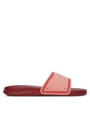 Puma Klapki Popcat 20 Idylle 401710 02 Różowy. Czerwone klapki Puma, bez wzorów, z syntetyku, bez obcasa. Za 99.99 zł.
