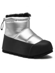 United Nude Botki Polar Bootie II 10778141125 Srebrny. Szare botki United Nude, bez wzorów, z materiału, bez obcasa, na koturnie, bez zapięcia. Za 2,409.00 zł.
