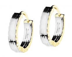 Złote kolczyki - koła. Żółte kolczyki Apart, złote. Za 849.00 zł.