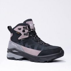 Buty sportowe trekkingowe damskie Aku Adapta Gore-tex. Czarne trekkingi Aku, z gore-texu, wspinaczkowe. Za 399.00 zł.